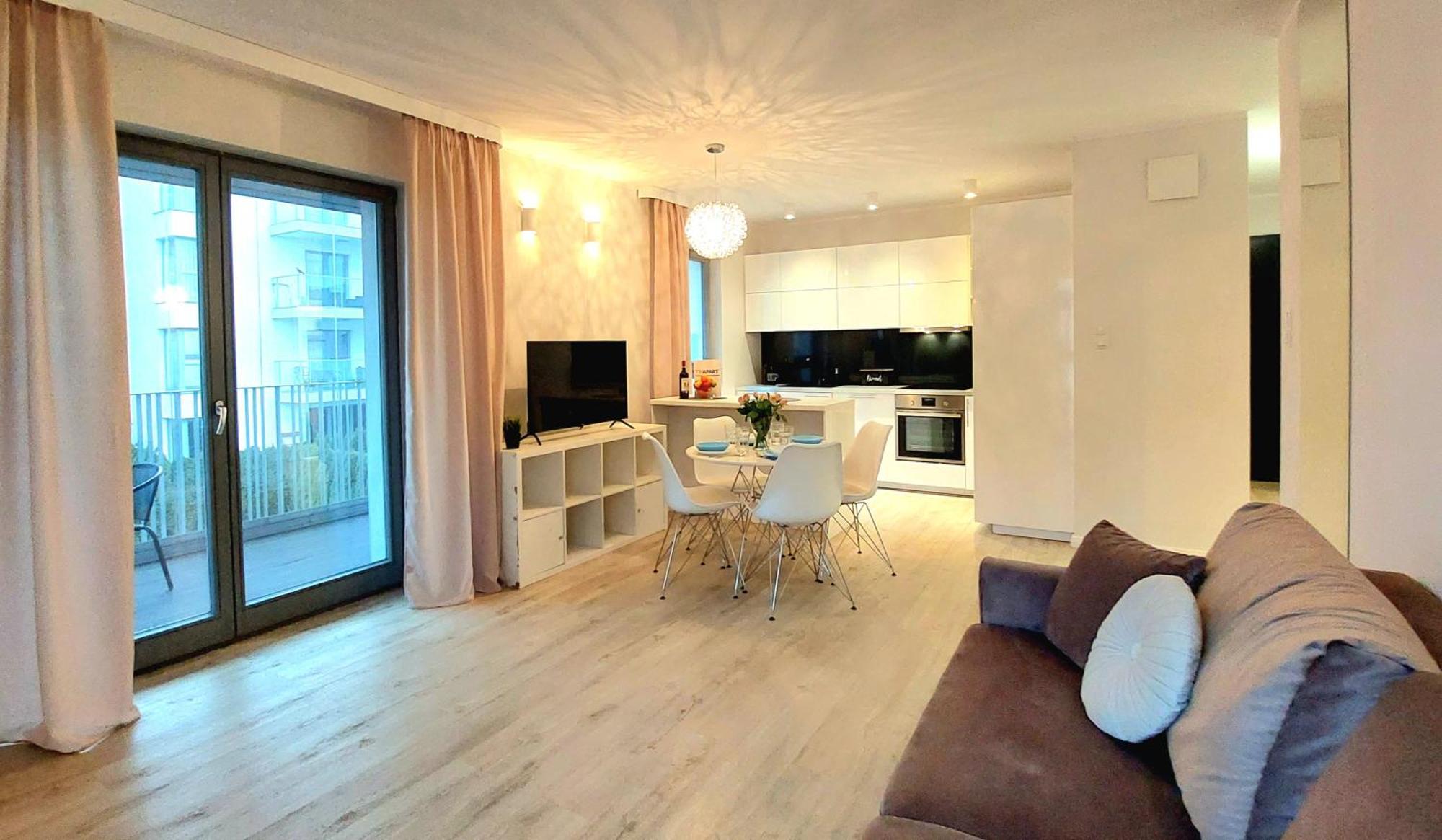 Sunny Breeze Apartment Next To The Beach By Triapart Gdańsk Kültér fotó
